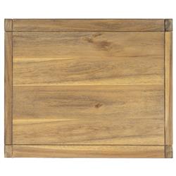Allura Modern Classic Natural Brown Wood Nightstand|