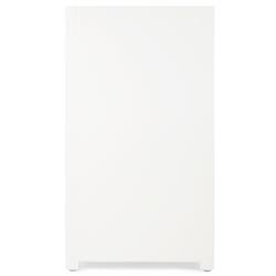 Allura Modern Classic White Wood Chest Dresser|