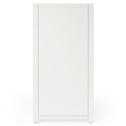 Allura Modern Classic White Wood Double Dresser|