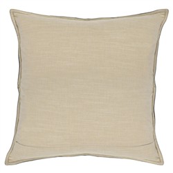 Selene Modern Classic Chestnut Brown Leather Throw Pillow - 22x22|
