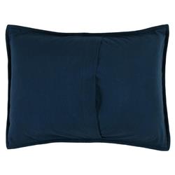 Casen Modern Classic Midnight Blue Linen Sham - Standard|