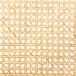 Alek Modern White Performance Upholstered Seat Cane Brown Wood Office Chair|