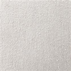 Zoe Modern Light Grey Performance Boucle Black Wood 2 Piece Curved Sectional - 176"Wx67"D|