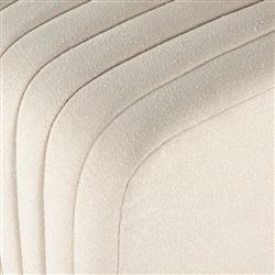 Leo Modern Classic Beige Performance Tufted Dining Bench|