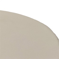 Kingston Industrial Loft White Textured Concrete Round Drum Outdoor End Table|