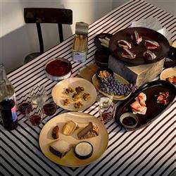 L'Objet Terra Modern Classic Brown Porcelain Dinner Plate|