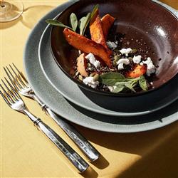 L'Objet Terra Modern Classic Green Porcelain Dinner Plate|