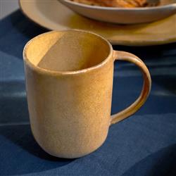 L'Objet Terra Modern Classic Brown Porcelain Mug|