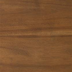 Paris Rustic Lodge Light Brown Acacia Wood Crescent Base Round Side End Table|