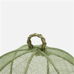 Rachel Green Woven Sinamay Round Serveware Food Cover - Set of 2|