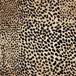 Janet Rustic Lodge Leopard Print Hair On Hide Rug - 5'x7'|