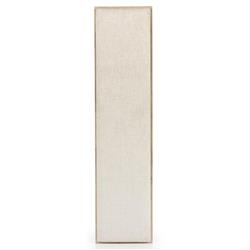 Marina Coastal Beach White Performance Mango Wood Natural Woven Cane Dining Bench|