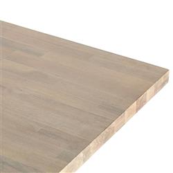 Marina Coastal Beach Whitewash Mango Wood Natural Woven Cane Dining Table - 84"W|