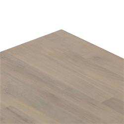 Marina Coastal Beach Whitewash Mango Wood Natural Woven Cane Dining Table - 84"W|