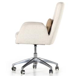 Legend Modern Off White Performance Aluminum Swivel Office Chair|