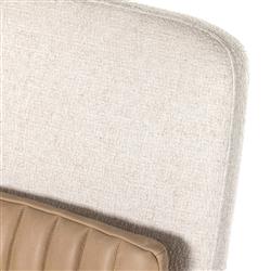 Legend Modern Off White Performance Aluminum Swivel Office Chair|