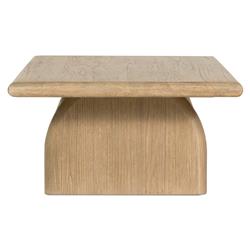 Suriya Rustic Lodge Brown Wood Rectangular Coffee Table|