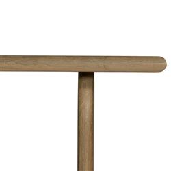 Suriya Rustic Lodge Brown Wood Rectangular Console Table|