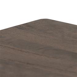 Rhian Coastal Beach Brown Woven Cane Mango Wood 3 Drawer Tall Chest Dresser|