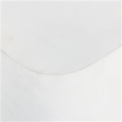 Artemio Industrial Loft Matte White Aluminum  Square Outdoor End Table|