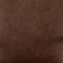 Sonn Mid Century Upholstered Brown Leather Silver Stainless Steel Office Chair|