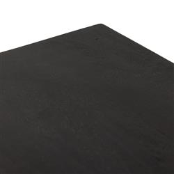 Scarlett Rustic Lodge Black Solid Mango Wood Storage Trunk|