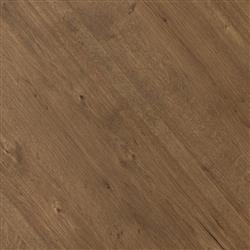 Alina Rustic Lodge Dark Brown Oak Wood Black Iron Base Round Coffee Table|