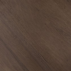 Farvald Mid Century Modern Dark Brown Reclaimed Wood Round End Table|