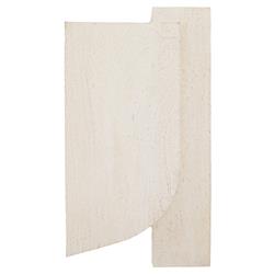 Pierson French Country White Mango Wood Wall Plaques - Set of 3|