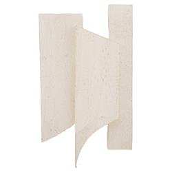 Pierson French Country White Mango Wood Wall Plaques - Set of 3|