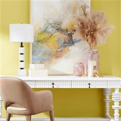 Cesar Hollywood Regency Gold Iron Chain Bookends|