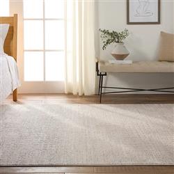Marinett Modern Classic Beige Abstract Patterned Rug - 6'5"x9'6"|