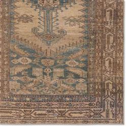 Ayden Global Bazaar Brown Ushak Patterned Rug - 4'x8'|