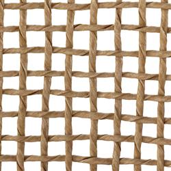 Lani Coastal Beach White Cushion Brown Woven Wicker Outdoor Sofa - 63"W|