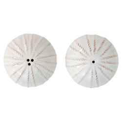 Juliska L'Amour Toujours French White Ceramic Hot Air Balloon Salt &amp; Pepper Set|