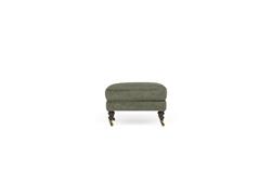 Madeline Sage Green Ottoman|