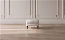 Madeline Sage Green Ottoman|