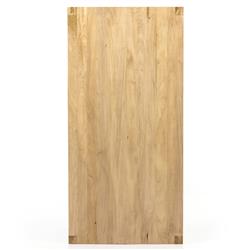 Isaac Rustic Lodge Brown Wood Rectangular Dining Table - 78"|