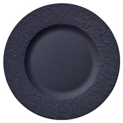Manufacture Rock Modern Black Porcelain 12 Piece Dinnerware Set|