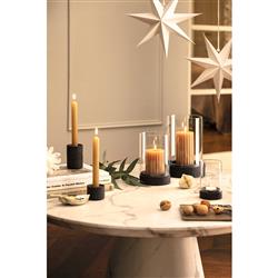 Manufacture Rock Home Clear Glass Hurricane Candleholder - Small|