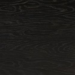 Tacorey Rustic Lodge Black Solid Oak Wood 6 Drawer Double Dresser|