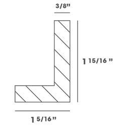 Von French Country Green Mountain Side Landscape Natural Frame Painting - 24x36|