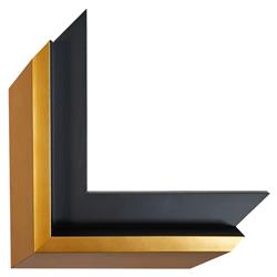 Belle French Country Green Countryside Landscape Gold Frame Painting I - 30x30|