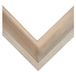 Cali Coastal Beach Blue Seascape Natural Frame Horizon Painting I - 40x40|