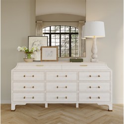 Visual Comfort Contemporary Balustrade White Alabaster Linen Shade Table Lamp|