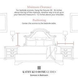 Visual Comfort Vendome Modern Antique Brass Linen Shade Single Armed Wall Sconce|