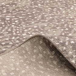 Arvin Modern Classic Grey Wool Dot Patterned Hand Knotted Rug - 5'x8'|