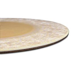 L'Objet Terra Modern Classic Dusty Rose Porcelain Charger Plate|