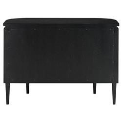 Sazana Modern Classic Black Oak Demilune Sideboard|