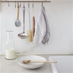 Eivissa Coastal Beach Beige Stoneware Pasta Bowl - Set of 4|